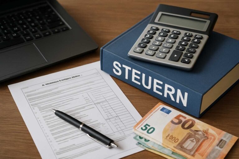 Illustration zum Artikel: Kompletter Guide zur Steuererklärung für Arbeitnehmer