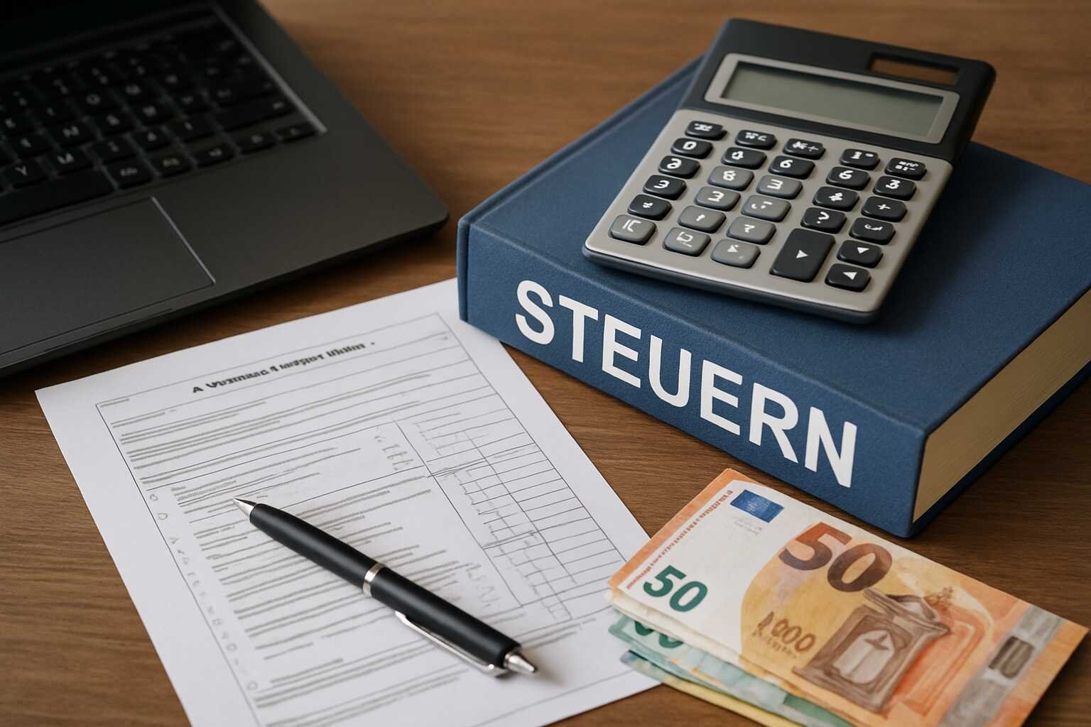 Illustration zum Artikel: Kompletter Guide zur Steuererklärung für Arbeitnehmer